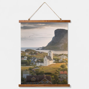 Væroy Lofoten Islands Landscape Photo Hanging Tapestry