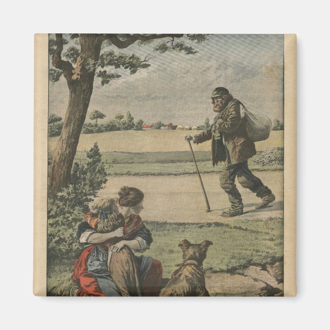 Vagabond is a nuisance for countryside magnet (Front)