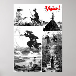 Vagabond Manga Poster