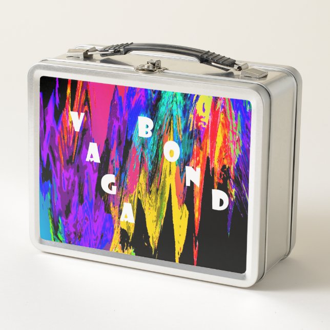 Vagabond Metal Lunch Box (Front)