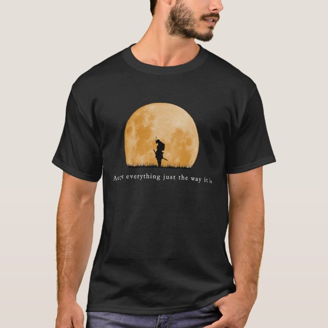 Vagabond Musashi Warrior Quote T-Shirt (Front)