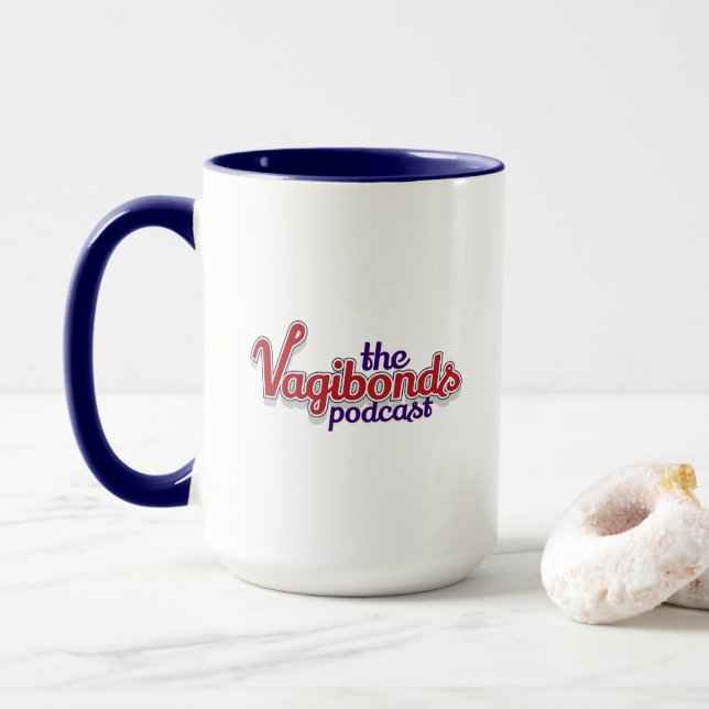 Vagibonds Logo Mug (With Donut)