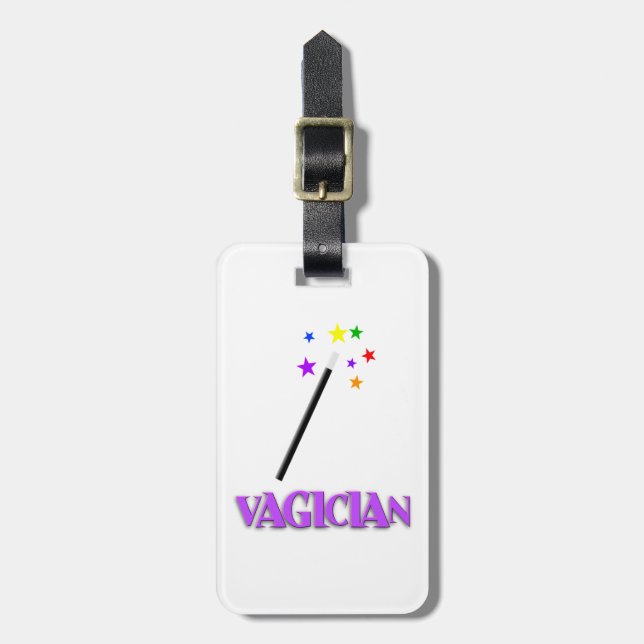 Vagician Luggage Tag (Front Vertical)
