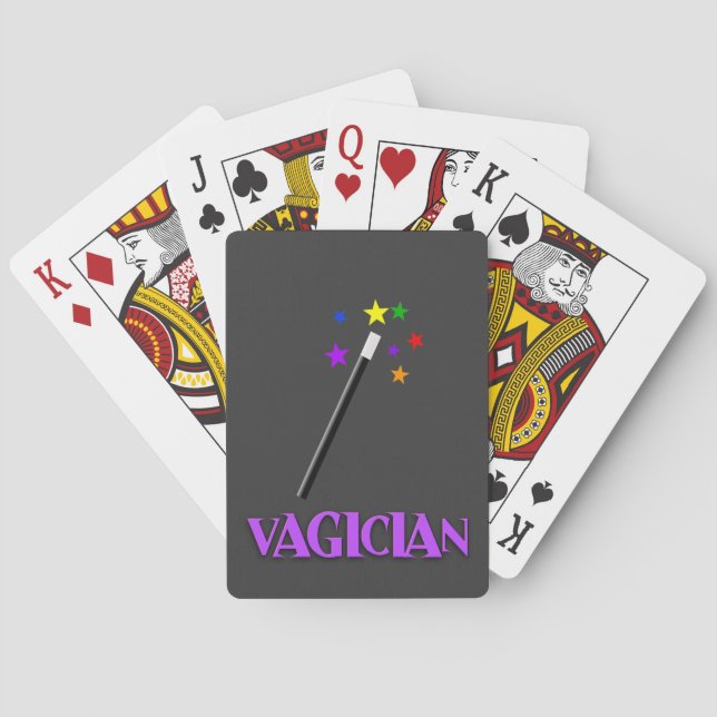 Vagician Playing Cards (Back)