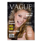 Vague Fashion Personalised Magazine Cover