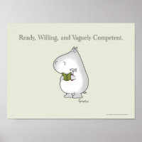 Vaguely Competent Hippo by Sandra Boynton