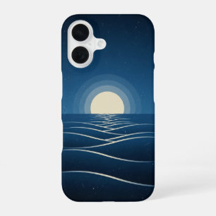Vagues Lunaires Vintage iPhone 16 Case