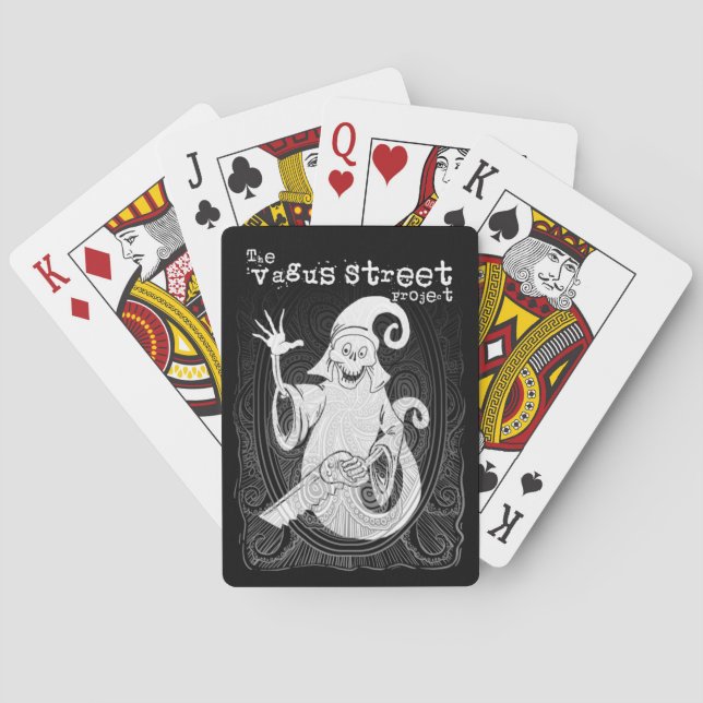 Vagus Street Ghost Playing Cards (Back)