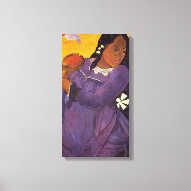 Vahine No Te Vi - Paul Gauguin Canvas Print (Front)