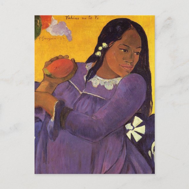 'Vahine No Te Vi' - Paul Gauguin Postcard (Front)