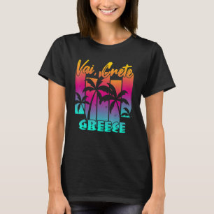 Vai Crete Creece T-Shirt