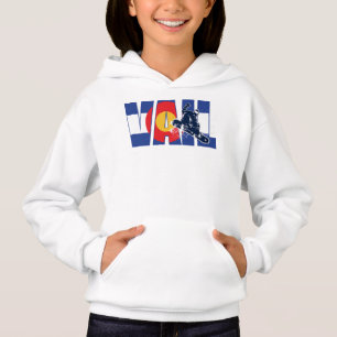 Vail Colorado and Snowboarder