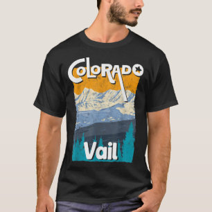 Vail Colorado Mountain State Rocky Mountains Tee S