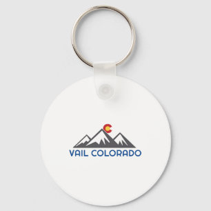 Vail, Colorado Rocky Mountain  Key Ring