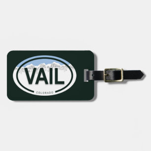 Vail Colorado Rocky Mountain Luggage Luggage Tag