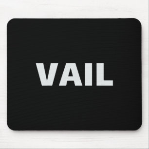 Vail Colorado - Rocky Mountain Skiing And Snowboar Mouse Mat