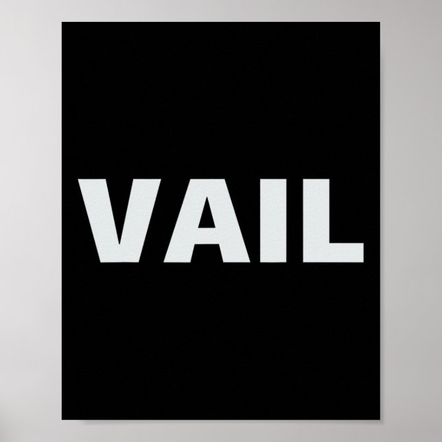 Vail Colorado - Rocky Mountain Skiing And Snowboar Poster (Front)