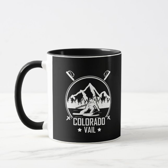 Vail Colorado Ski Mug (Left)