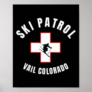 Vail Colorado Ski Patrol Poster