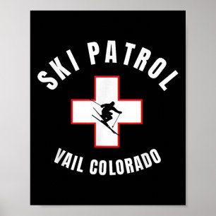 Vail Colorado Ski Patrol Poster