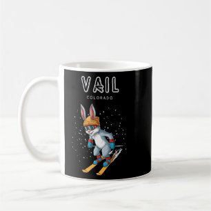 Vail Colorado  Ski Rabbit  Coffee Mug