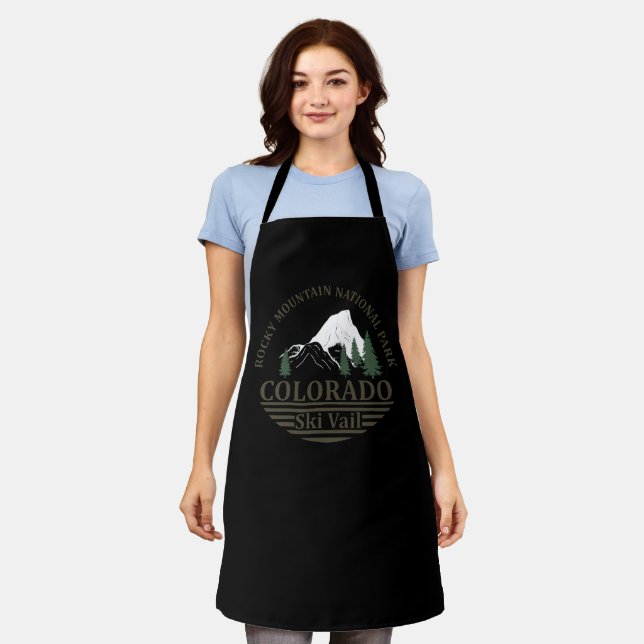 Vail Colorado ski resort Apron (Worn)