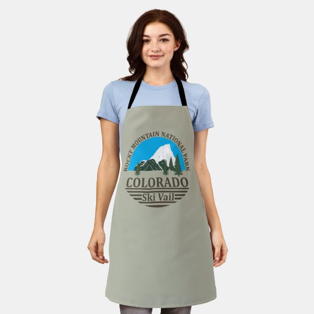 Vail Colorado ski resort Apron (Worn)