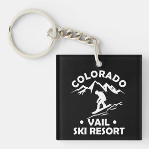 Vail Colorado ski resort Key Ring