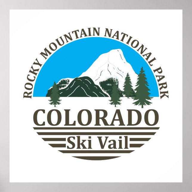 Vail Colorado ski resort Poster (Front)