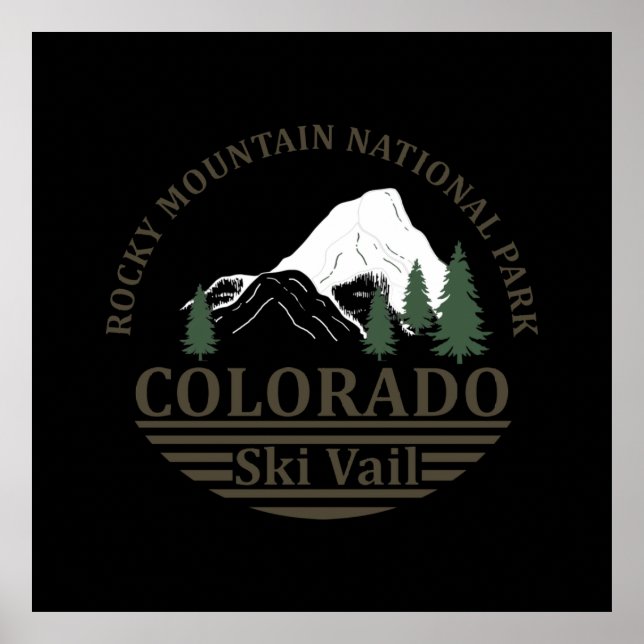 Vail Colorado ski resort Poster (Front)