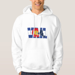 Vail Colorado Snowboarder Hoodie