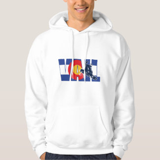 Vail Colorado Snowboarder Hoodie