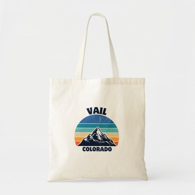 Vail colorado tote bag (Front)