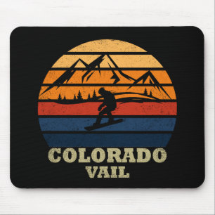 Vail Colorado vintage Mouse Mat