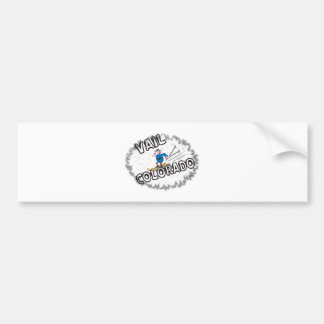 Vail Colorado - with Clive Bumper Sticker