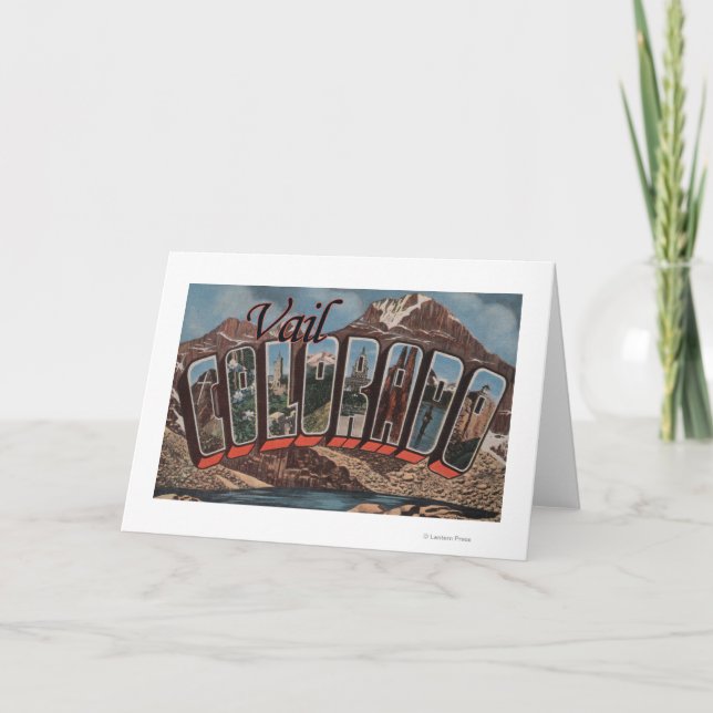 Vail, ColoradoLarge Letter ScenesVail, CO Card (Front)