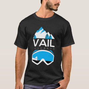 Vail Hoodie Colorado Ski Snowboard Clothing T-Shirt