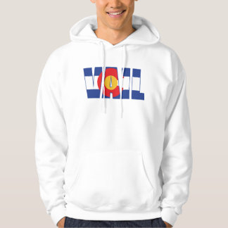 Vail in the Colorado Flag Hoodie
