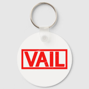 Vail Stamp Key Ring
