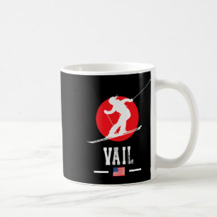 Vail Usa Ski Resort Rocky Mountains American Skiin Coffee Mug