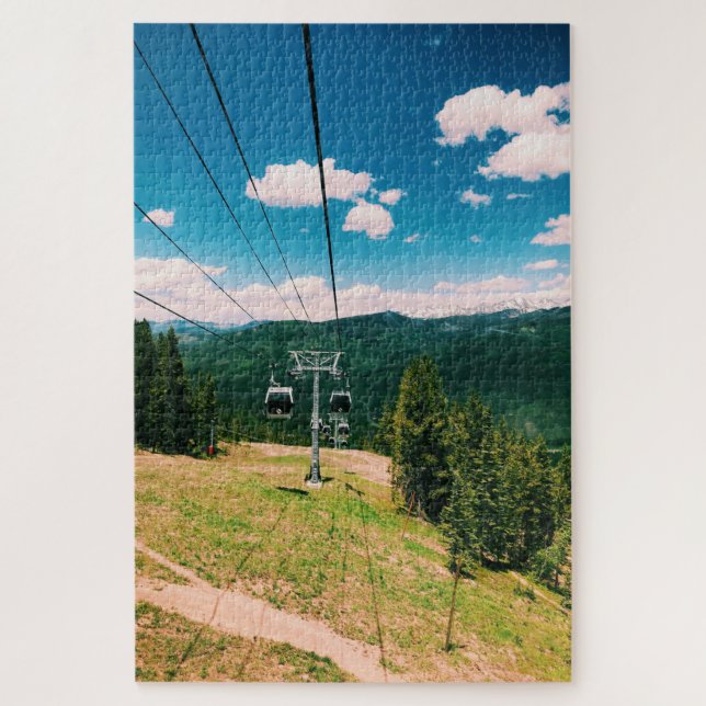 Vail Village Puzzle (Vertical)