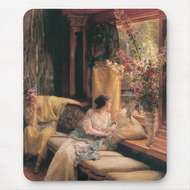 Vain Courtship Mouse Mat (Front)