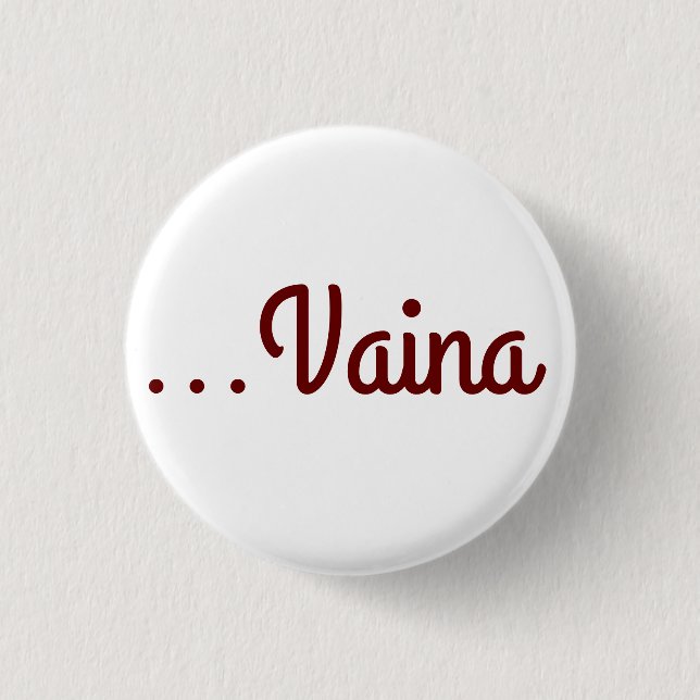 Vaina 3 Cm Round Badge (Front)
