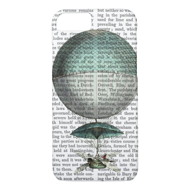 Vaisseau Volant Hot Air Balloon Case-Mate iPhone Case (Back)