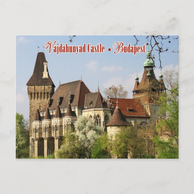 Vajdahunyad Castle, Budapest, Hungary Postcard (Front)