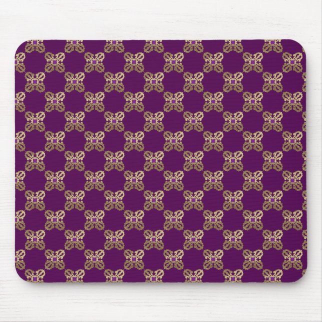 Vajra golden buddhist symbol mouse mat (Front)