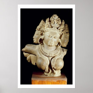 Vajra Tara, Gahadavala dynasty (sandstone) Poster