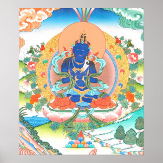 Vajradhara Buddha Poster