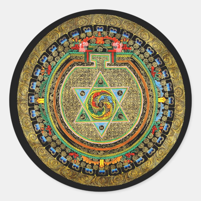 Vajrayogini Mandala Sticker (Front)