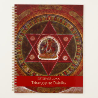 Vajrayogini Stands In Two Crossed Red Triangles Planner